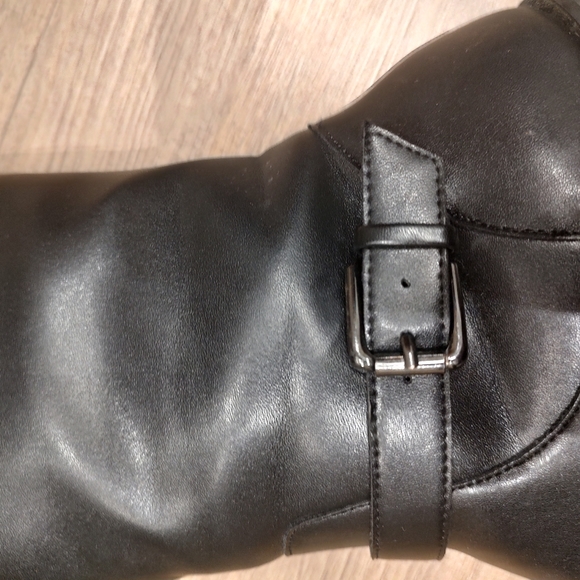 Naturalized black leather boots - Picture 12 of 14